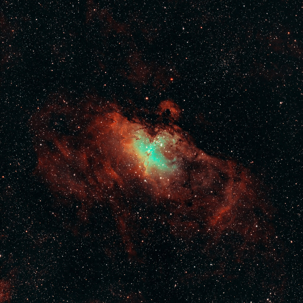 M16 – Eagle Nebula – 210' HSO – Bortle 6 – New Moon