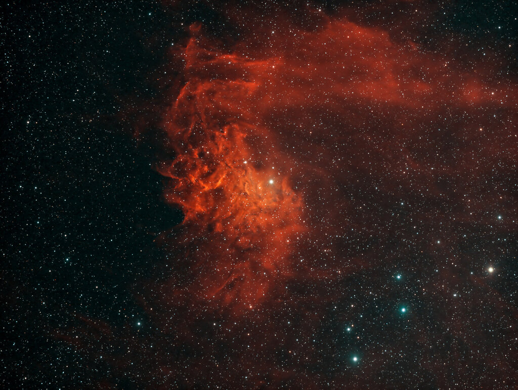 IC405 – Flaming Star Nebula – 180' HSO – Bortle 4 – 1/4 