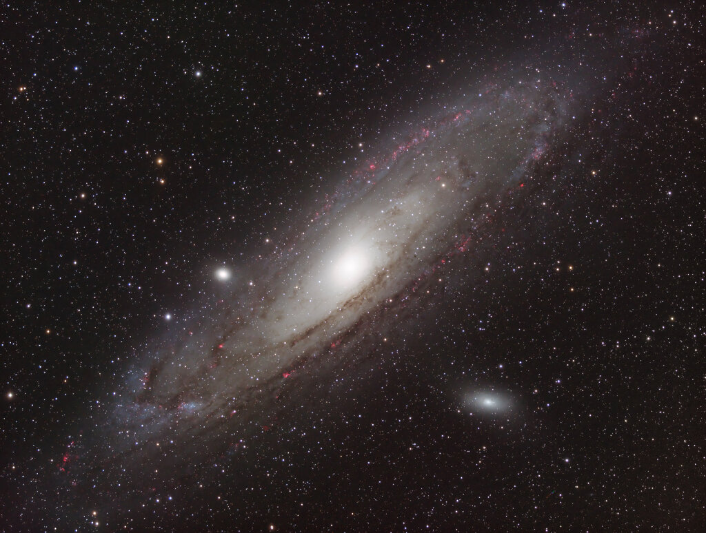 M31 – 60' RGB 50' Ha – Bortle 4